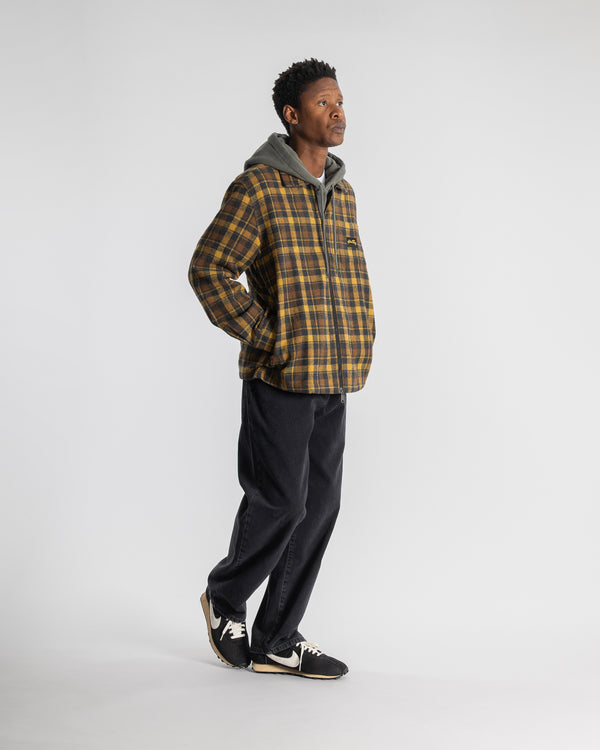 Stan Ray Zip Shirt Acorn Plaid Zip Shirt (Acorn Plaid)