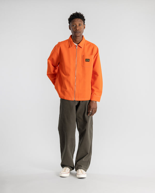 Stan Ray Zip Shirt Faded Red Bedford Zip Shirt (Faded Red Bedford)