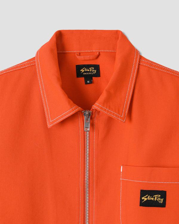 Stan Ray Zip Shirt Faded Red Bedford Zip Shirt (Faded Red Bedford)