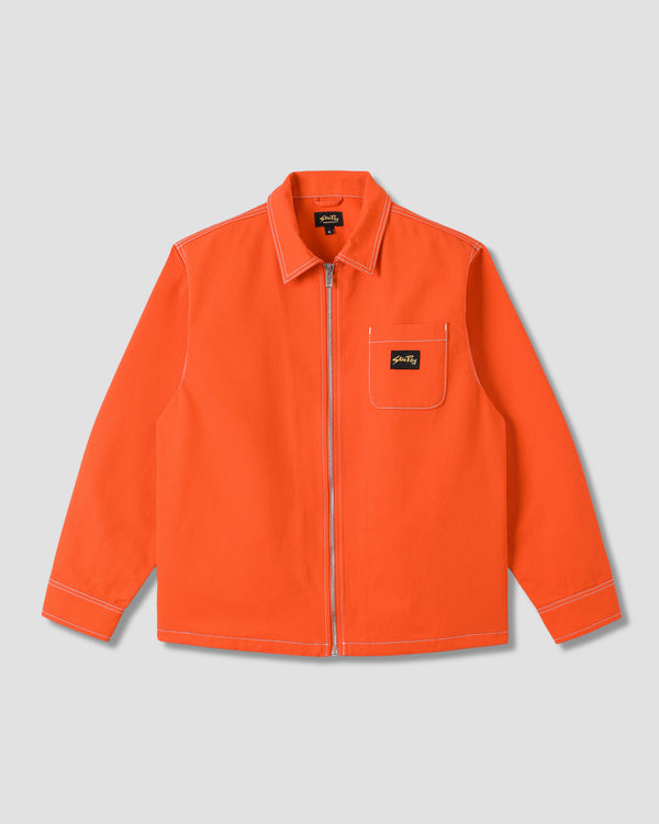 stan ray Zip Shirt Faded Red Bedford Zip Shirt (Faded Red Bedford)