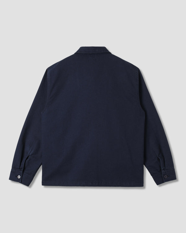 Stan Ray Zip Shirt Navy Bedford Zip Shirt (Navy Bedford)
