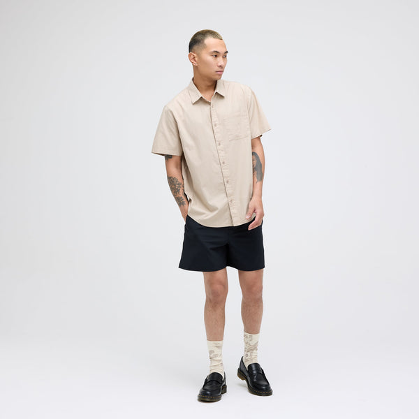 Stance BALES BUTTON UP T-SHIRT