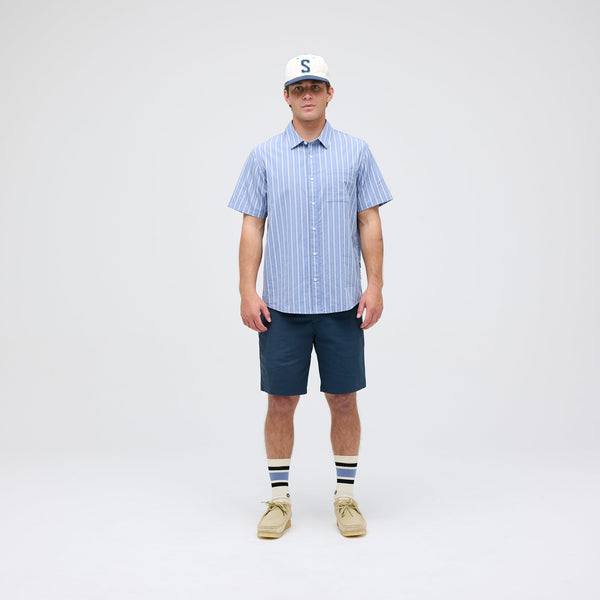 Stance BALES BUTTON UP T-SHIRT
