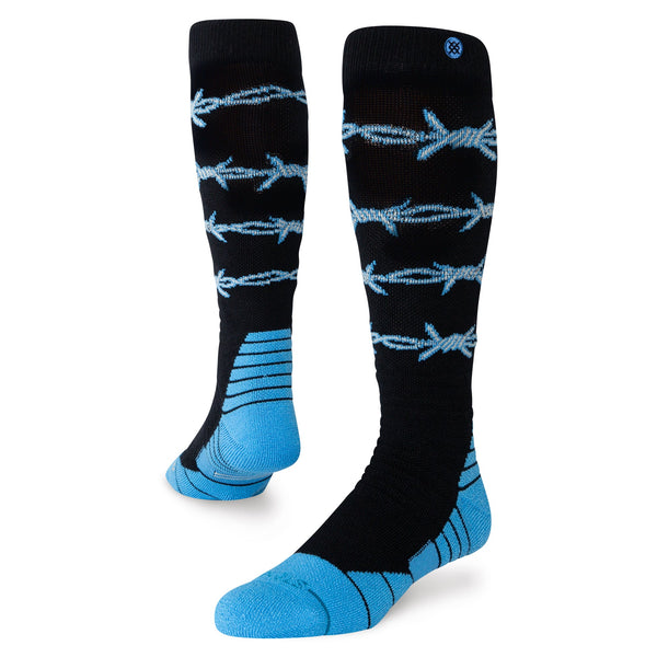 stance BARBED WIRE MID POLY SNOW SOCK
