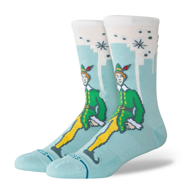 stance BIG CITY ELF CREW SOCK