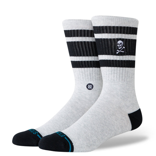 stance BOYD SKULL CREW SOCK