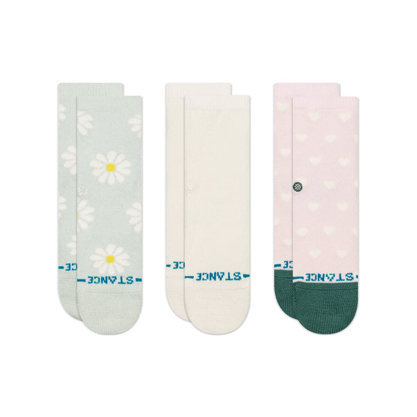 Stance DAISIES BABY & TODDLER SOCK 3 PACK