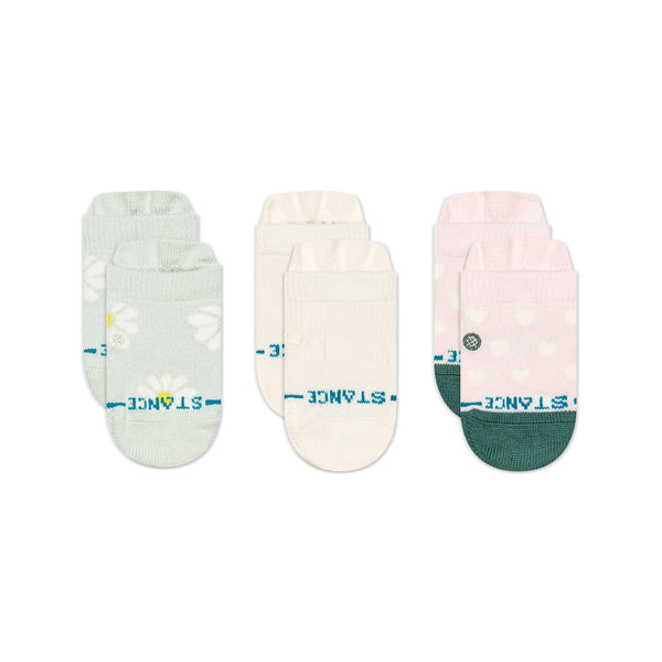 stance DAISIES BABY & TODDLER SOCK 3 PACK