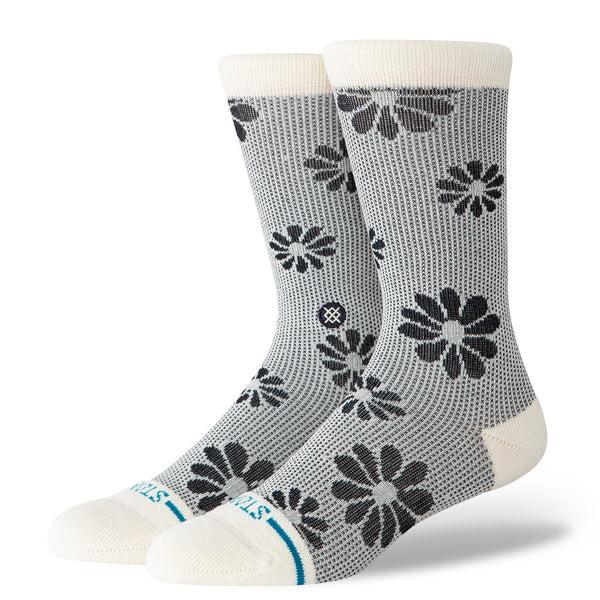stance FLORAL STITCH CREW SOCK