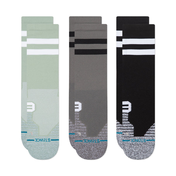 stance FRANCHISE CREW SOCK 3 PACK