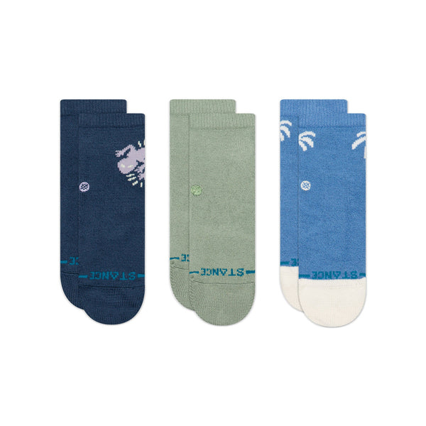 Stance GECKO BABY & TODDLER SOCK 3 PACK