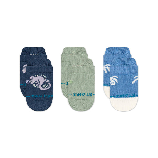 stance GECKO BABY & TODDLER SOCK 3 PACK