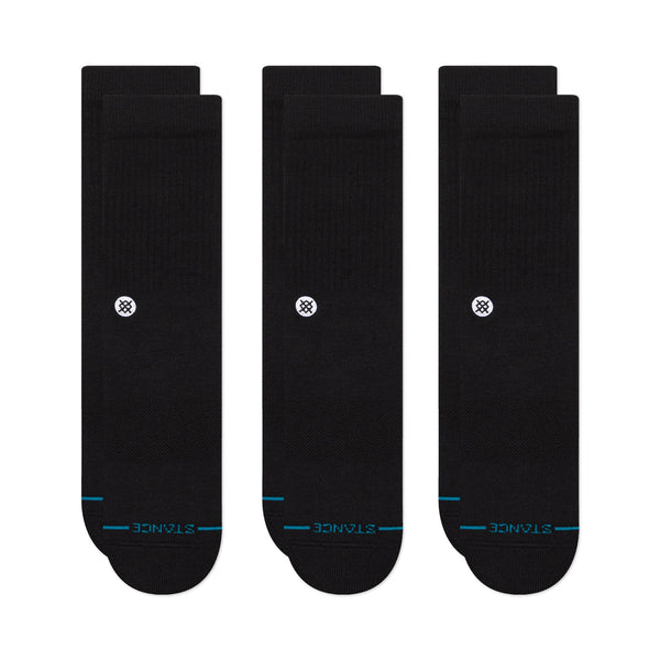 stance ICON CREW SOCK 3 PACK