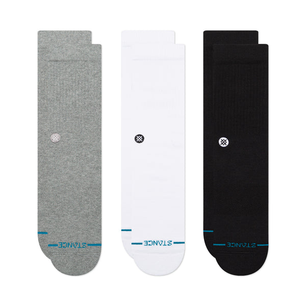 stance ICON CREW SOCK 3 PACK