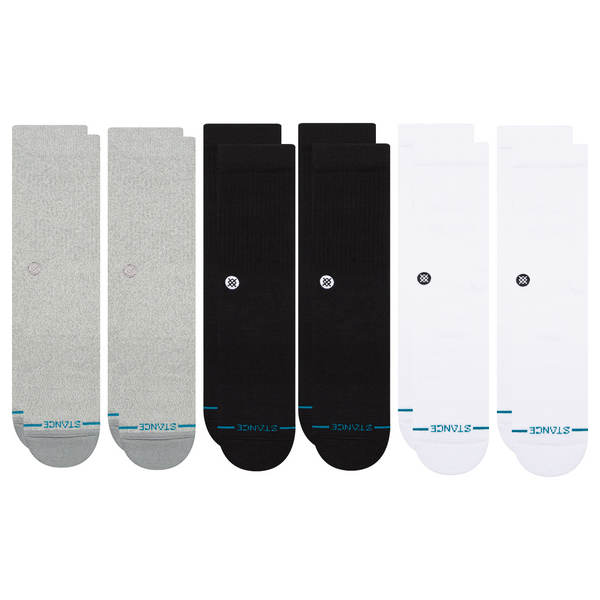 stance ICON CREW SOCK 6 PACK