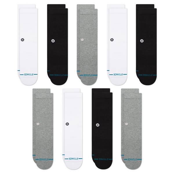 Stance ICON CREW SOCK 9 PACK