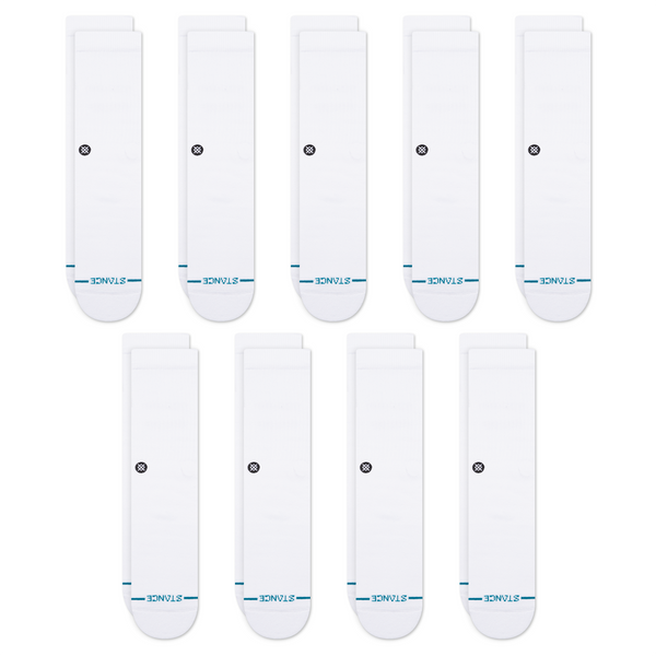 stance ICON CREW SOCK 9 PACK