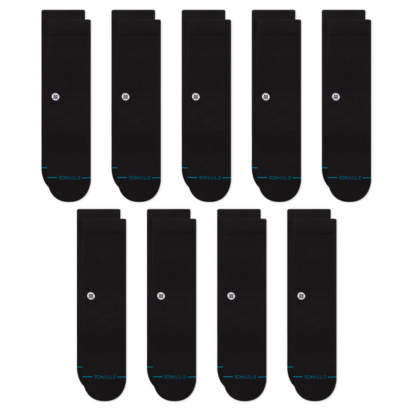 stance ICON CREW SOCK 9 PACK