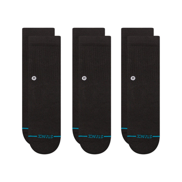 stance ICON KIDS CREW SOCK 3 PACK