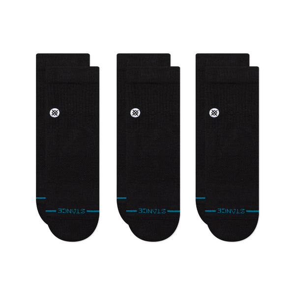 stance ICON QUARTER SOCK 3 PACK