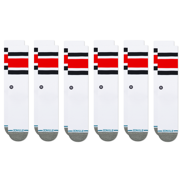 stance LIFESTYLE BOYD CREW SOCK 6 PACK