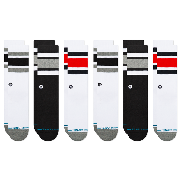 stance LIFESTYLE BOYD CREW SOCK 6 PACK