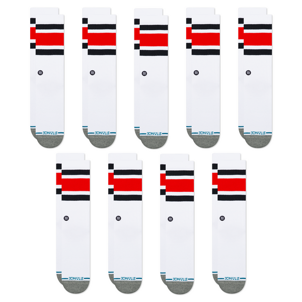 stance LIFESTYLE BOYD CREW SOCK 9 PACK