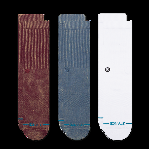 stance LIFESTYLE ICON CREW SOCK 3 PACK