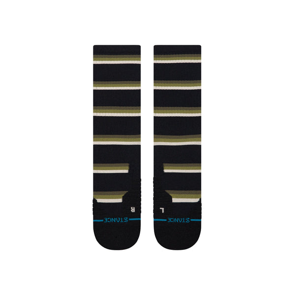Stance MULTISTRIPE MID RIBBED CREW SOCK