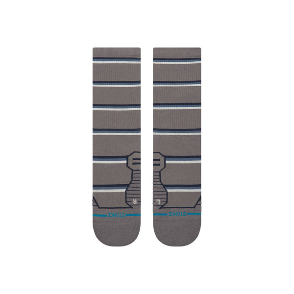 Stance MULTISTRIPE RUN RIBBED CREW SOCK