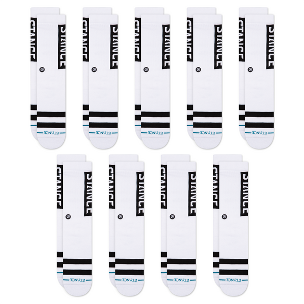 stance OG CREW SOCK 9 PACK
