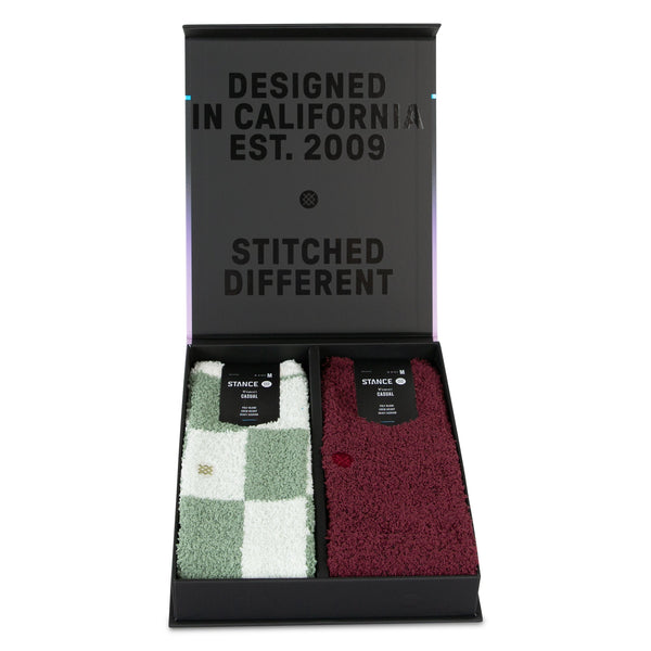 Stance PATCHWORK COZY CREW BOX SET