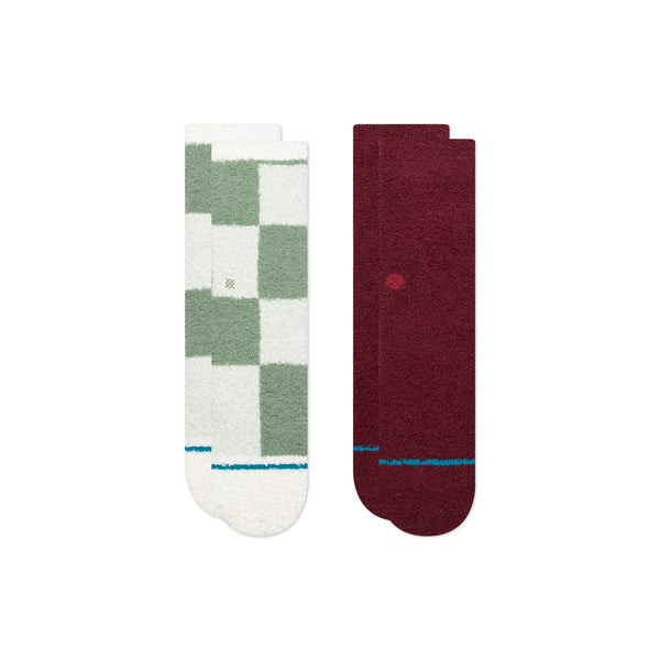stance PATCHWORK COZY CREW BOX SET