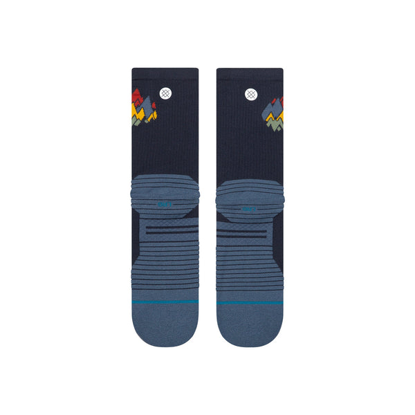 Stance PEAKS RIBBED LIGHT CREW SOCK