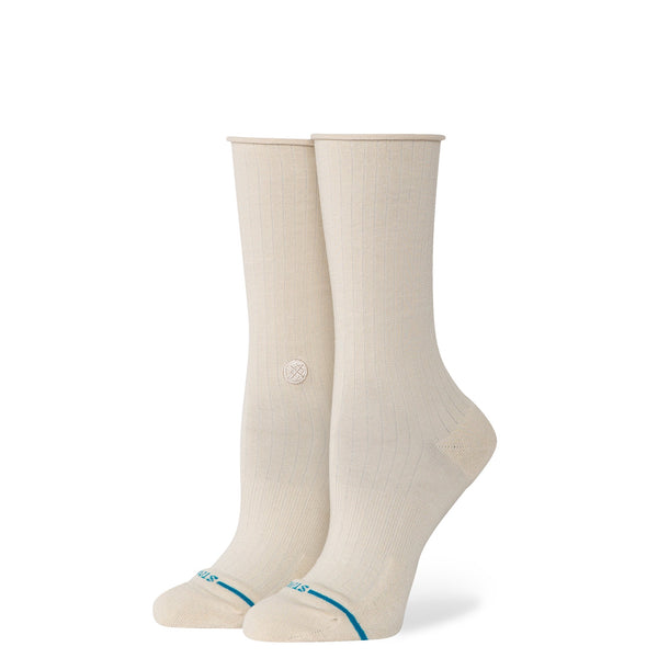 stance ROLLED SOLID CREW SOCK