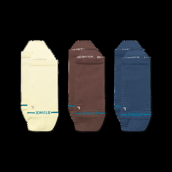 stance SOLID MID TAB SOCK 3 PACK