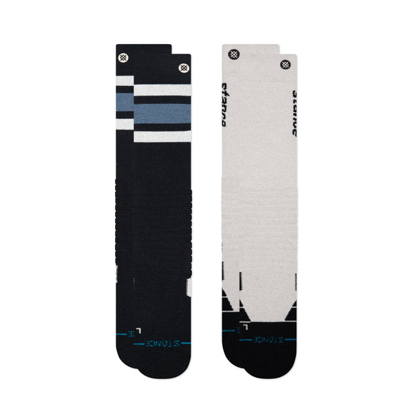 stance SPEED MID POLY SNOW SOCK 2 PACK