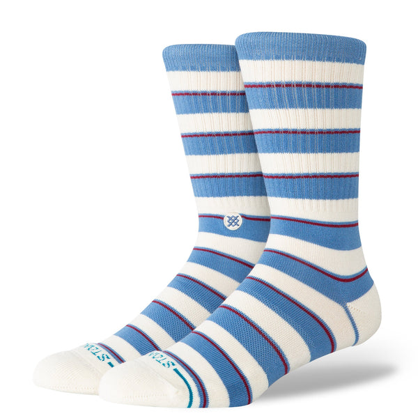 stance STRIPED IT CREW SOCK