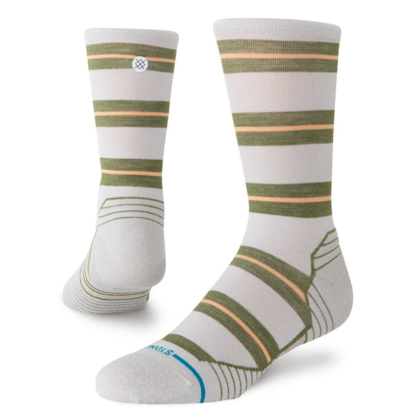 stance STRIPED IT LIGHT WOOL CREW SOCK