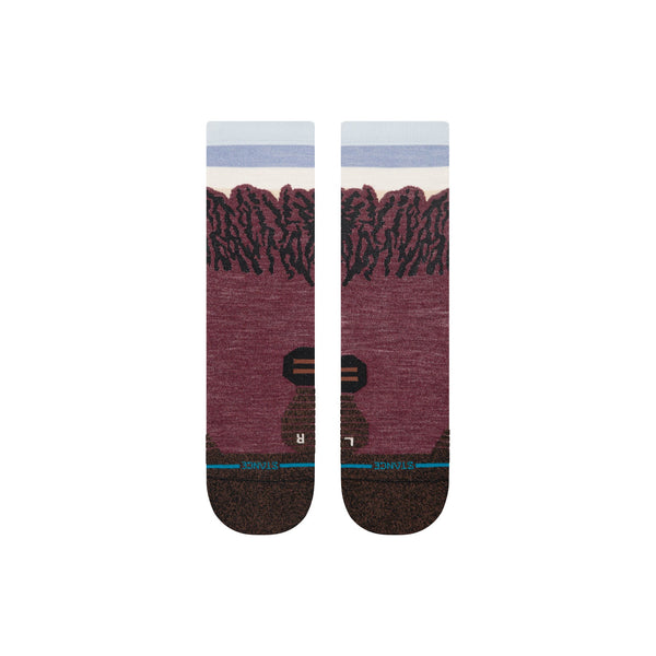 Stance THE RIDGE LIGHT WOOL CREW SOCK