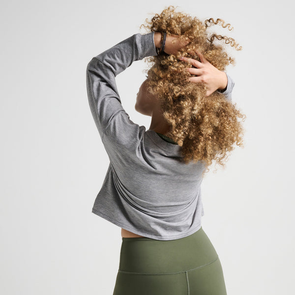 Stance WOMEN'S LAY LOW BOXY LONG SLEEVE T-SHIRT