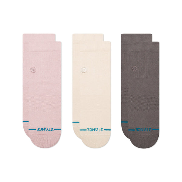stance WOMENS ICON QUARTER SOCK 3 PACK