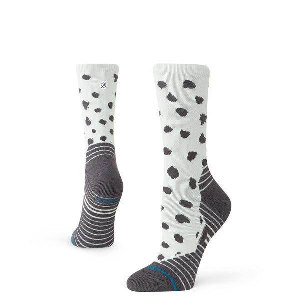 stance WOMENS LEOPARD MID CREW SOCK
