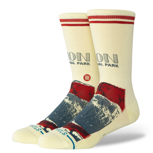 stance ZION NP CREW SOCK