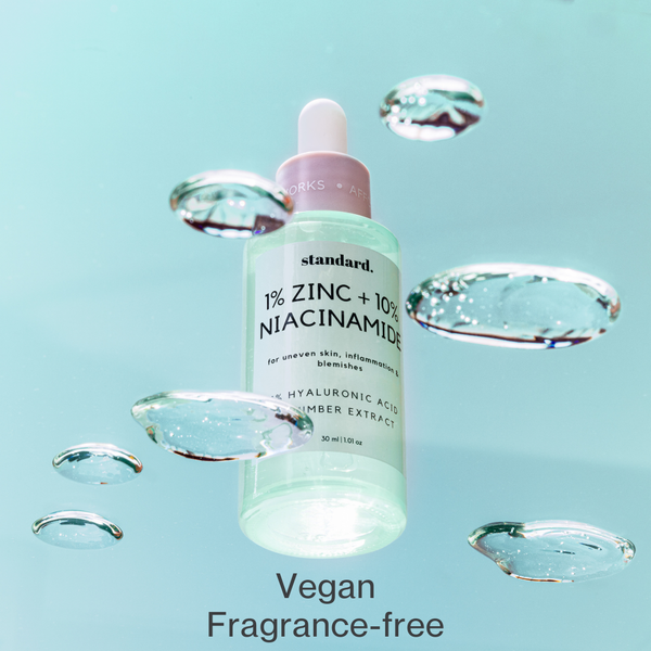 Standard 10% Niacinamide & 1% Zinc Serum With Hyaluronic Acid