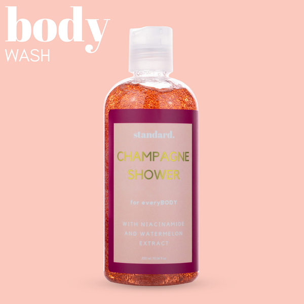 standard Champagne Shower Body Wash with Niacinamide & Watermelon Extract