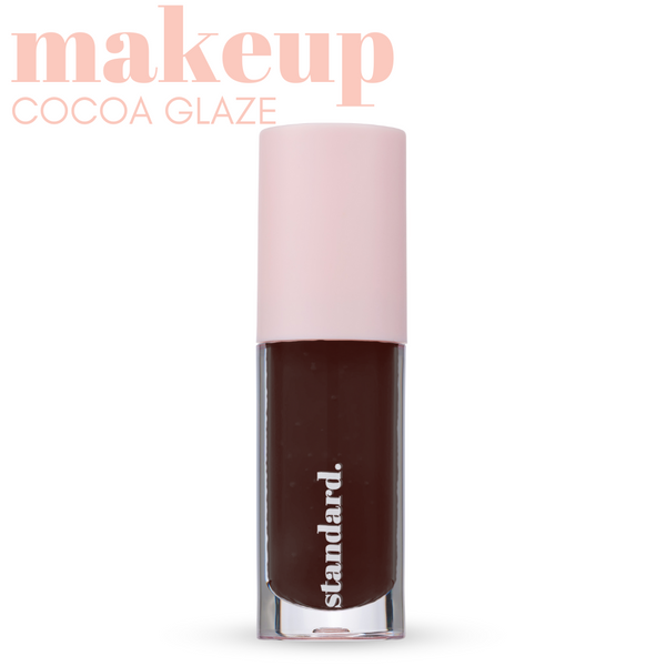 standard Cocoa Lip Glaze with Hyaluronic Acid & Peptides