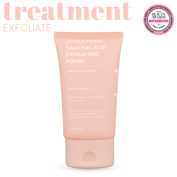 standard Face Scrub - Salicylic Acid Exfoliating Polish with Jojoba Beads