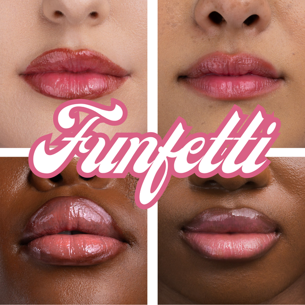 Standard Funfetti Tinted Lip Glaze With Hyaluronic Acid & Tripeptides