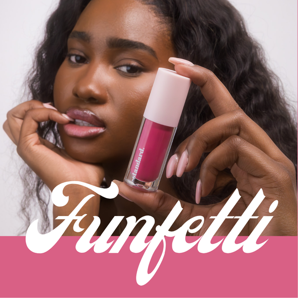 Standard Funfetti Tinted Lip Glaze With Hyaluronic Acid & Tripeptides